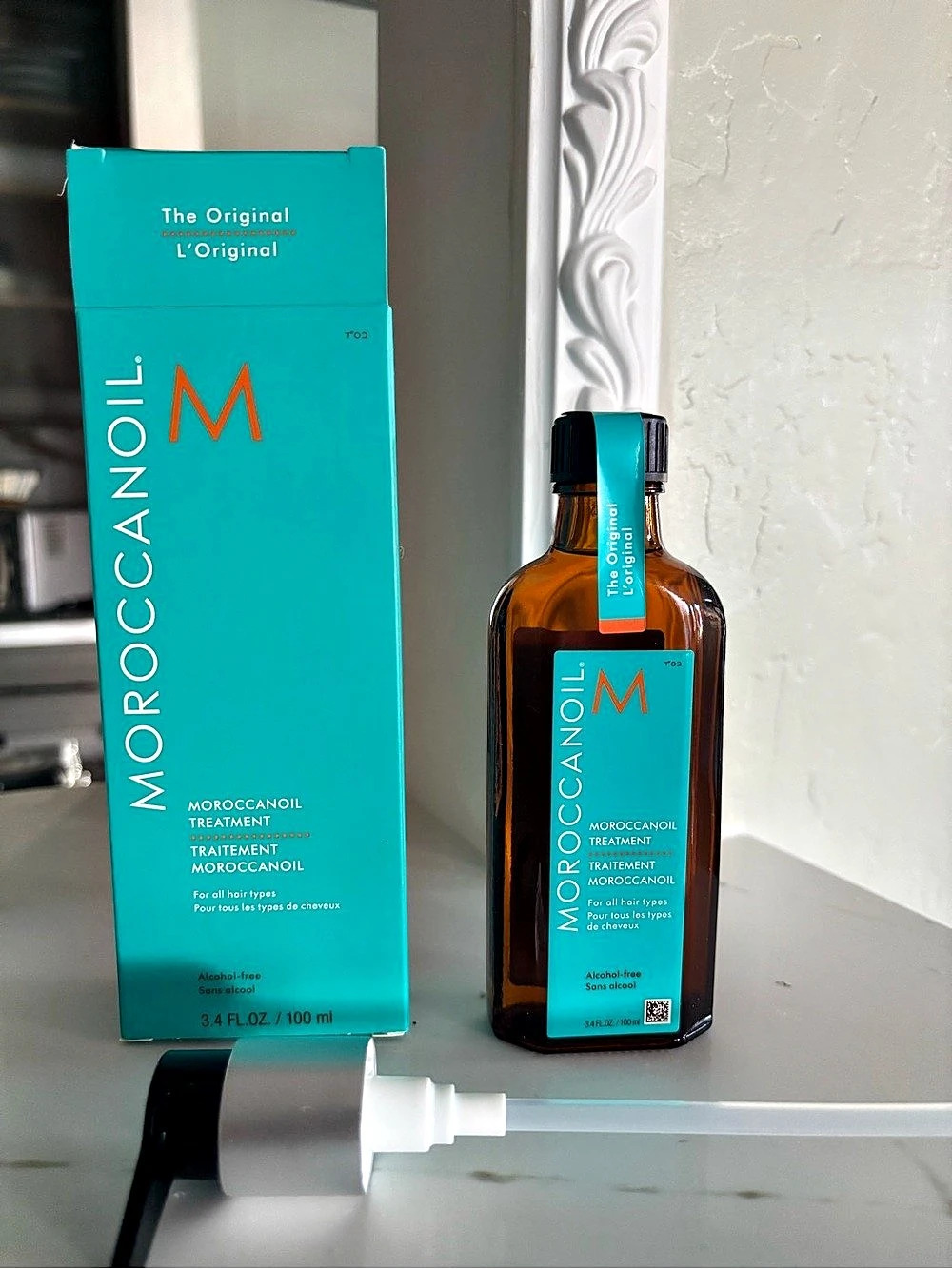 Brand new sealed box Moroccanoil Treatment Original 100ml Hair Oil 3.4 fl oz